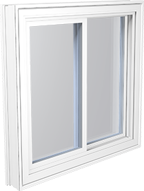 sliding blanc window