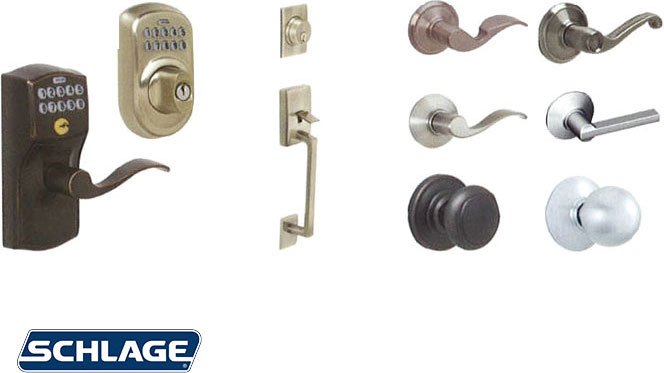 Schlage door handles